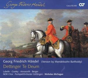 Cover for Labelle / Cooley / Ndr Choir · Handel / Dettinger Te Deum (CD) (2010)