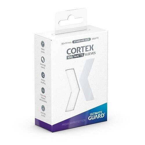 Ultimate Guard Cortex Sleeves Standardgro?e Matt-W - Ultimate Guard - Produtos - - 4056133018586 - 14 de dezembro de 2022