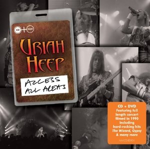 Cover for Uriah Heep · Access All Areas - Live (DVD/CD) (2015)