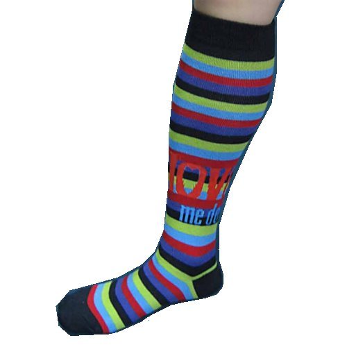 Cover for The Beatles · The Beatles Ladies Knee High Socks: Love Me Do (UK Size 4 - 7) (Kläder) [Multicolour - Ladies edition]