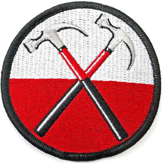 Pink Floyd Woven Patch: The Wall Hammers Circle (Standard) - Pink Floyd - Merchandise -  - 5056368600586 - 