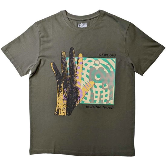 Genesis Unisex T-Shirt: Invisible Touch - Genesis - Produtos -  - 5056561069586 - 