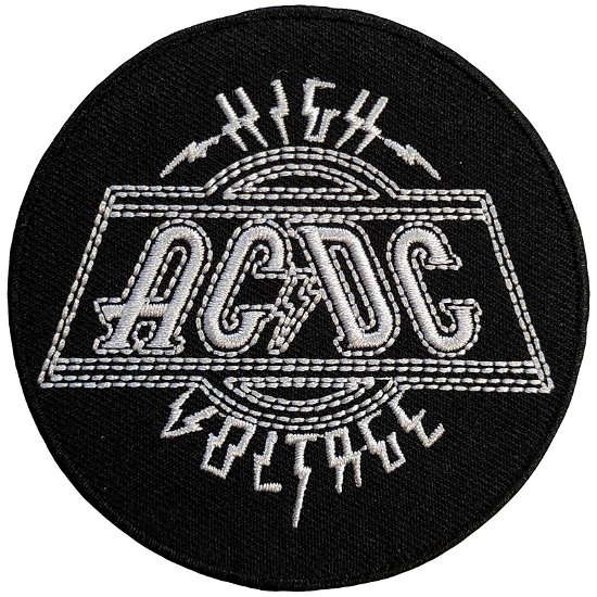 Cover for AC/DC · AC/DC Standard Woven Patch: High Voltage (Patch)