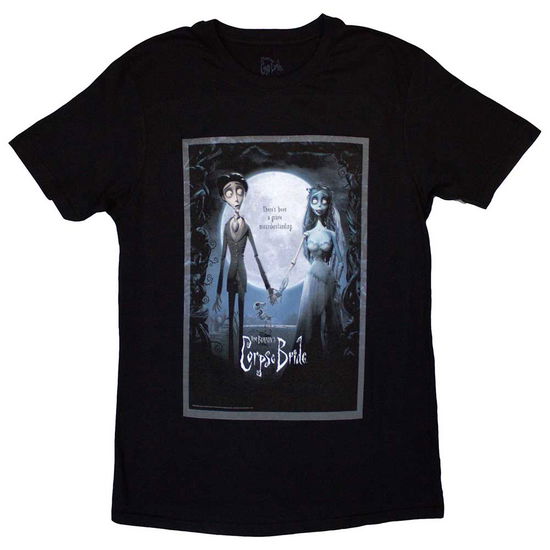 Corpse Bride Unisex T-Shirt: Movie Poster (Black) - Corpse Bride - Merchandise - - 5056737248586 - April 2, 2024
