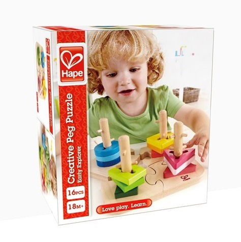 Cover for Hape · Hape Sorteerpuzzel Creatief (Toys)