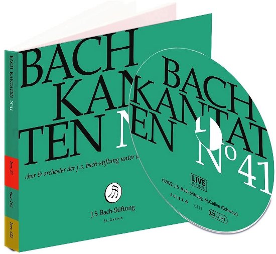Cover for Andres, Lia / Margot Oitzinger · Bach Kantaten No. 41 (CD) (2022)