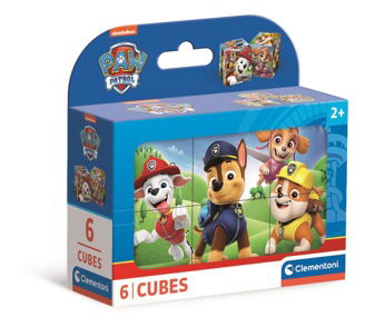 Cover for Clementoni · Puslespil Paw Patrol, 6 cubes (Pussel) (2024)