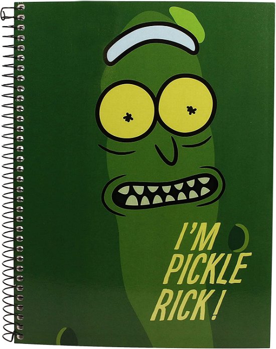 Rick & Morty Notizbuch Im Pickle Rick - Rick and Morty - Merchandise -  - 8435450246586 - 25. april 2021