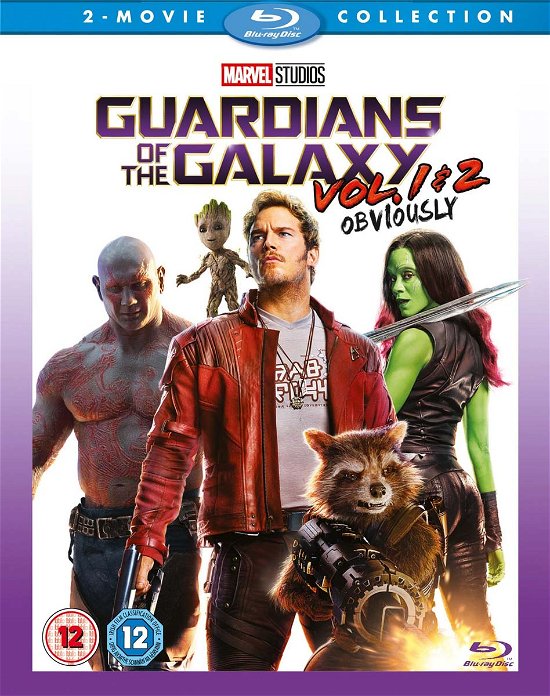 Cover for Guardians Of The Galaxy · Guardians Of The Galaxy: Vols. 1 &amp; 2 (Blu-ray) (2017)