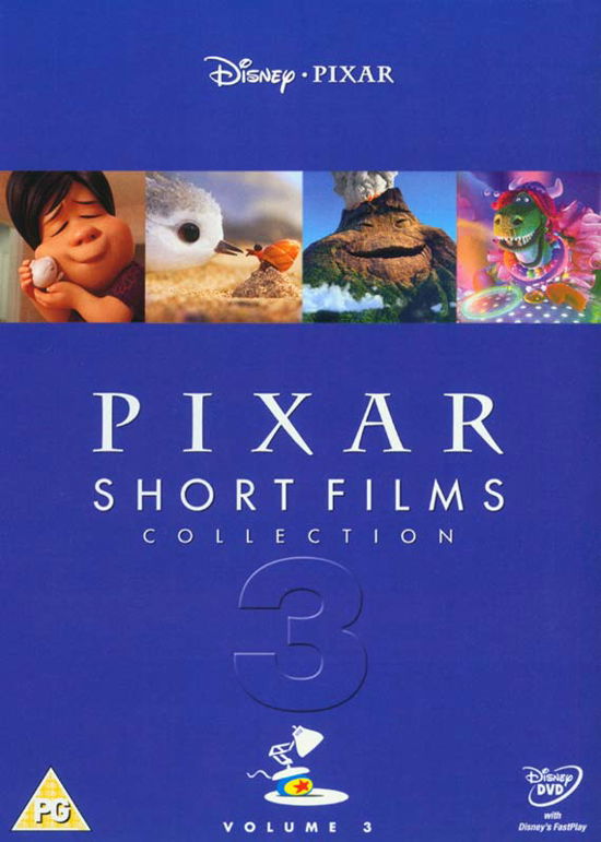 Cover for Pixar Short Films Collection  Volume 3 (DVD) (2018)