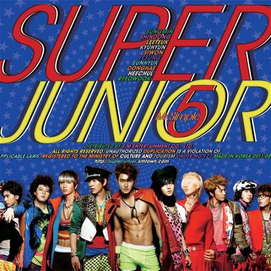 Cover for Super Junior · Mr Simple (CD) (2011)