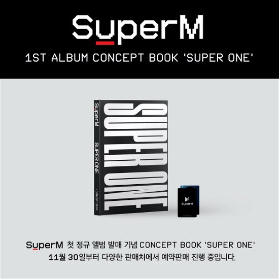 SUPERM 1ST ALBUM CONCEPT BOOK [SUPER ONE] - SUPERM - Livros -  - 8809718444586 - 31 de dezembro de 2020