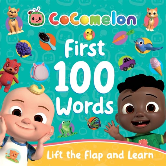 Cover for Cocomelon · CoComelon First 100 Words Lift-the-Flap Book (Tavlebog) (2025)