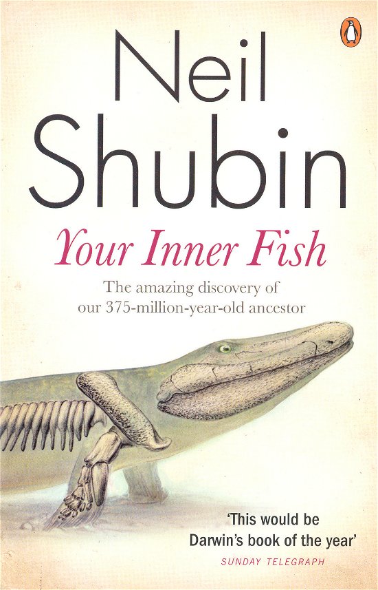 Cover for Neil Shubin · Your Inner Fish: The amazing discovery of our 375-million-year-old ancestor (Paperback Book) (2009)