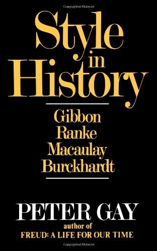 Cover for Peter Gay · Style in History (Paperback Bog) [Reprint edition] (1989)