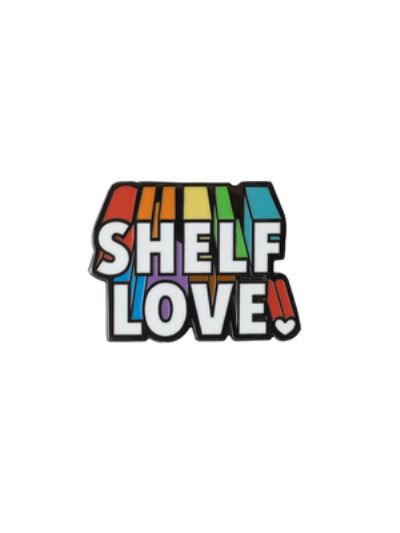 Out of Print · Shelf Love Enamel Pin (MERCH) (2021)