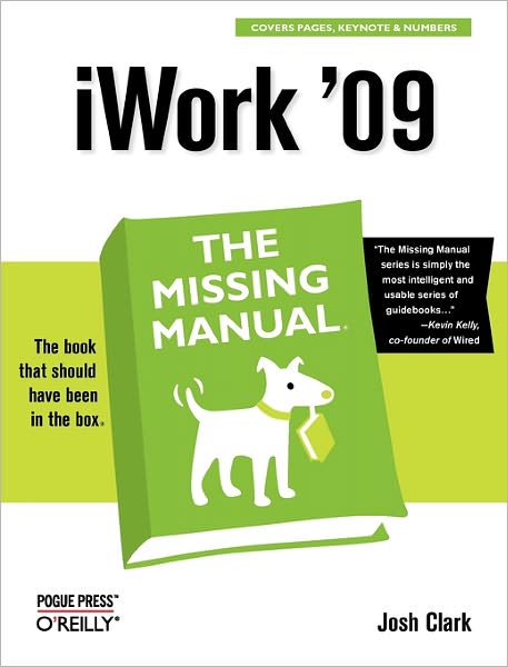 Cover for Josh Clark · Iwork '09: the Missing Manual (Paperback Book) (2009)