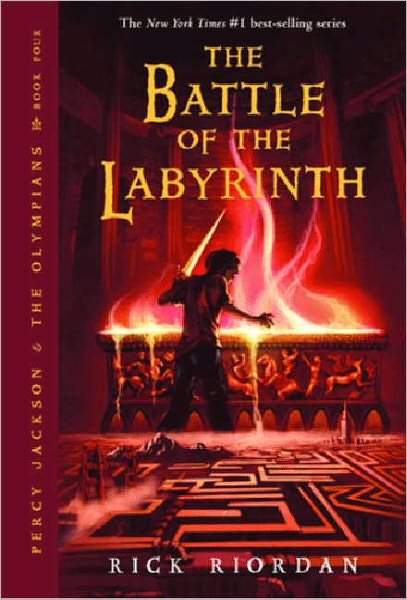 Cover for Rick Riordan · Battle of the Labyrinth (Hardcover bog) (2009)
