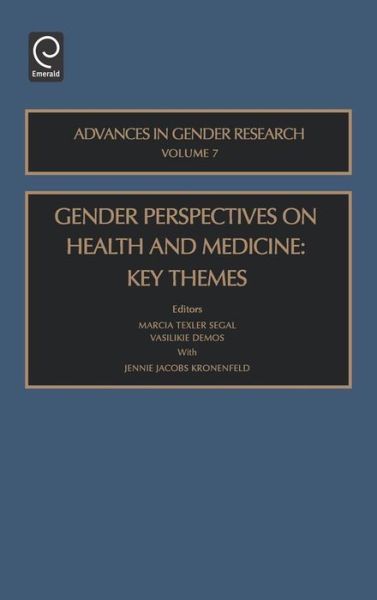 Cover for Gender Perspectives on Health and Medicine: Key Themes - Advances in Gender Research (Hardcover Book) (2003)