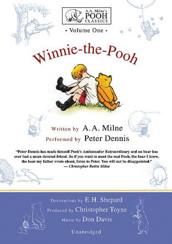 Cover for A.a. Milne · Winnie-the-pooh (A.a. Milne's Pooh Classics, Volume 1) (A. A. Milne Pooh Classics) (MP3-CD) [Unabridged Mp3cd edition] (2004)