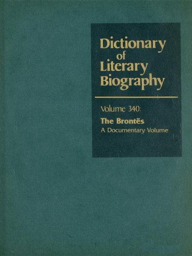 Cover for Susan Taylor · Dictionary of Literary Biography: the Brontes: Adocumentary Volume (Hardcover Book) (2008)