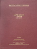 Cover for Giovanni Battista Pergolesi · Salve Reginas of G.B. Pergolesi - Pergolesi Complete Works Edition (Hardcover bog) (1994)