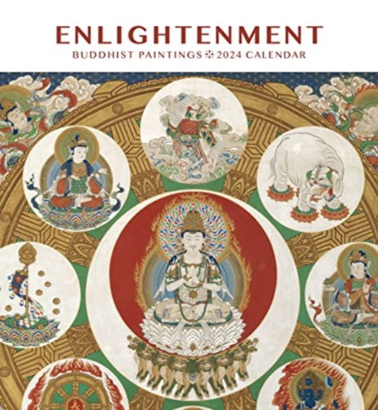 Cover for Pomegranate · Enlightenment: Buddhist Paintings 2024 Wall Calendar (Paperback Book) (2023)