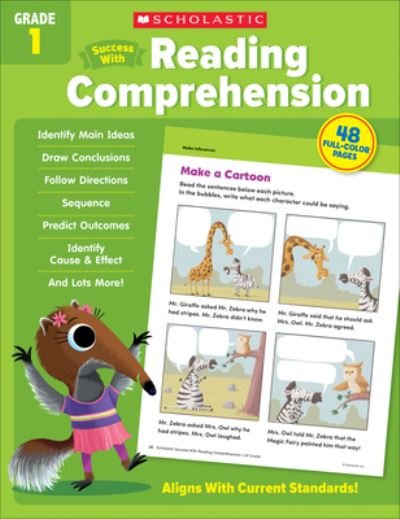 Cover for Scholastic Teaching Resources · Scholastic Success with Reading Comprehension Grade 1 (Book) (2022)