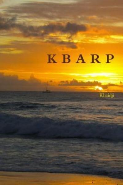Cover for Khaidji · K B a R P (Pocketbok) (2016)