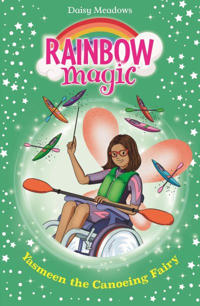 Cover for Daisy Meadows · Rainbow Magic: Yasmeen the Kayaking Fairy: The Water Sports Fairies Book 3 - Rainbow Magic (Taschenbuch) (2024)