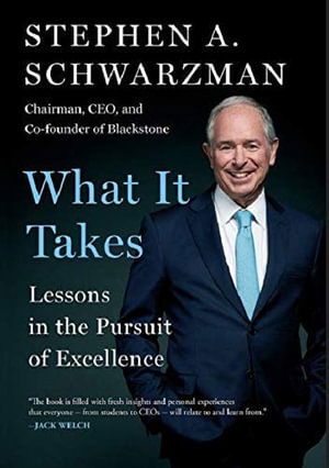 Cover for Stephen A. Schwarzman · What It Takes (Paperback Book) (2022)