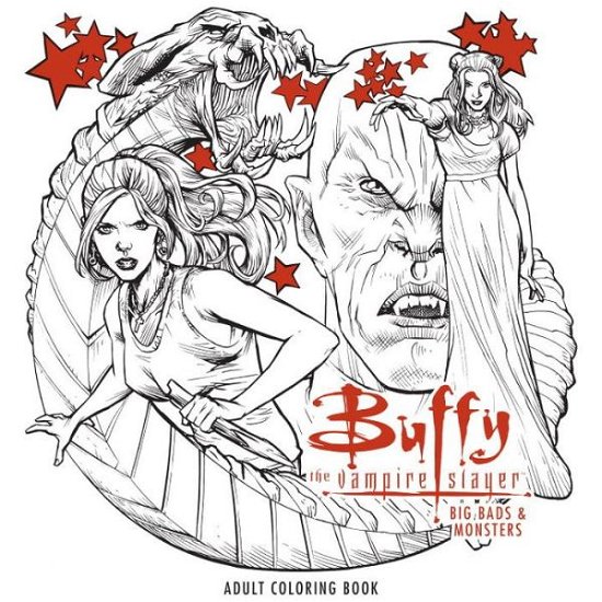 Cover for Fox · Buffy The Vampire Slayer: Big Bads &amp; Monsters Adult Coloring (Paperback Book) (2017)