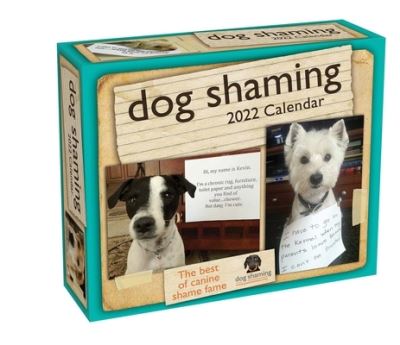 Cover for Pascale Lemire · Dog Shaming 2022 Day-to-Day Calendar (Calendar) (2021)