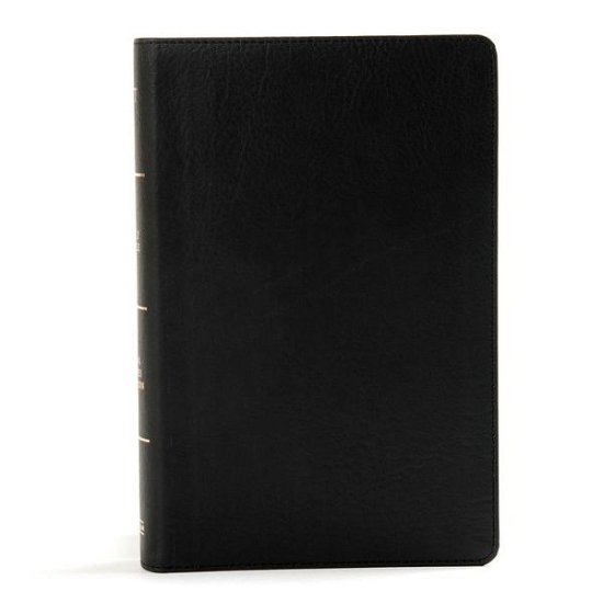 Cover for Holman Bible Staff Holman Bible Staff · KJV Large Print Personal Size Reference Bible, Black Leathertouch Indexed (Lederbuch) (2019)