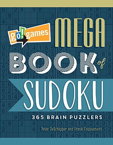 Cover for Peter De Schepper · Go!Games Mega Book of Sudoku: 365 Brain Puzzlers - Go!Games (Paperback Book) (2015)