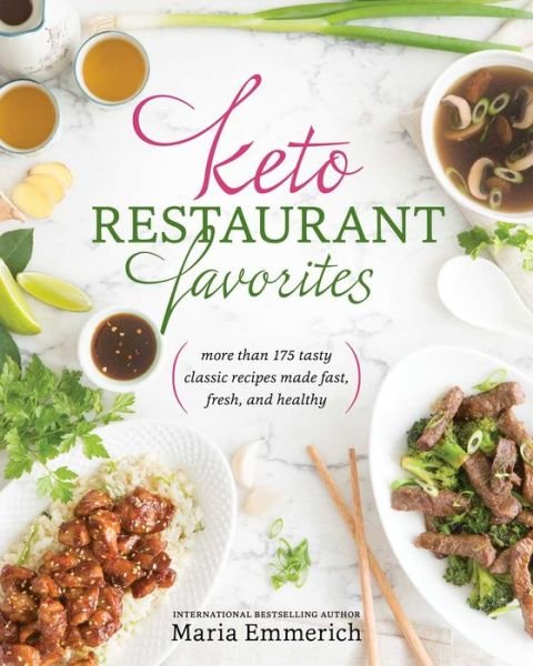 Cover for Maria Emmerich · Keto Restaurant Favorites (Pocketbok) (2017)