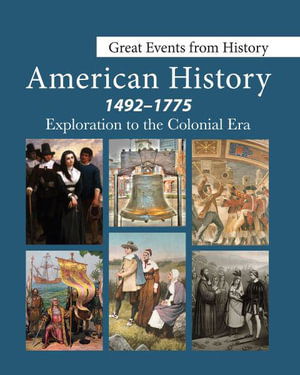 Cover for Salem Press · Great Events from History: American History, Exploration to the Colonial Era - Great Events from History (Gebundenes Buch) (2023)