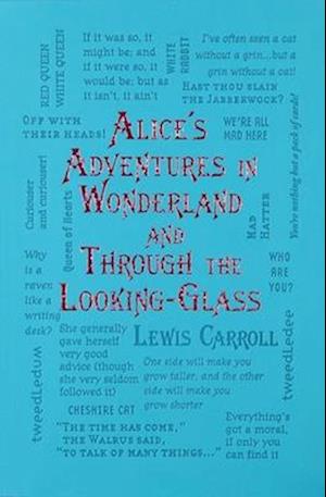 Cover for Lewis Carroll · Alice's Adventures in Wonderland and Through the Looking-Glass - Word Cloud Classics (Pocketbok) [2nd edition] (2025)