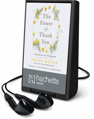 Cover for Joyce Meyer · The Power of Thank You (N/A) (2022)