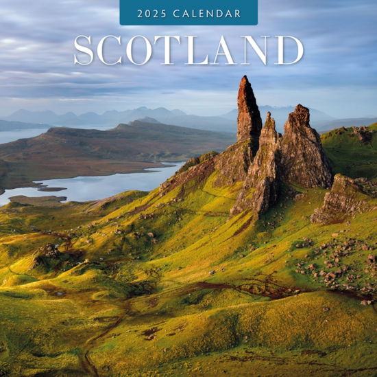 Scotland 2025 Square Wall Calendar - Red Robin - Kirjat - Red Robin Publishing Ltd. - 9781804426586 - maanantai 9. syyskuuta 2024