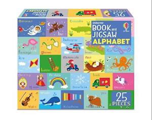 Cover for Kate Nolan · Book and Jigsaw Alphabet - Usborne Book and Jigsaw (Paperback Bog) (2024)