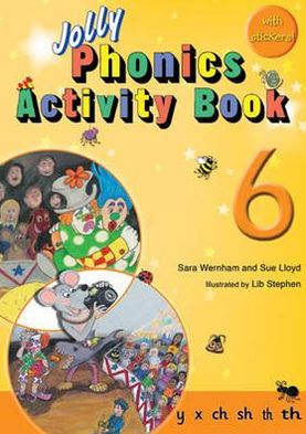 Cover for Sara Wernham · Jolly Phonics Activity Book 6: In Precursive Letters (British English edition) - Jolly Phonics Activity Books, set 1-7 (Paperback Book) [UK edition] (2010)