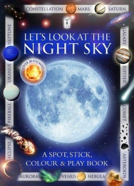 Cover for Andrea Pinnington · Let's Look at the Night Sky (Paperback Bog) (2021)
