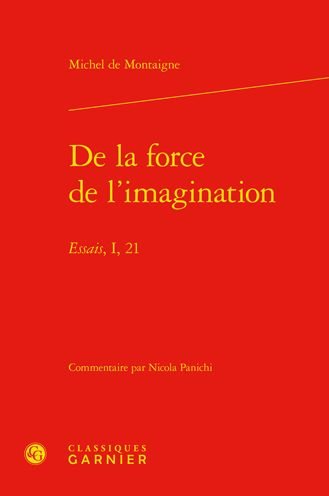 Cover for Michel Montaigne · De La Force De L'imagination (Hardcover Book) (2021)