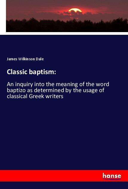 Cover for Dale · Classic baptism: (Book)