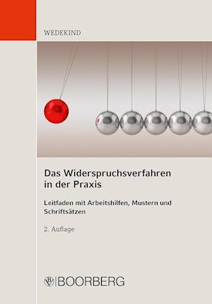 Cover for Wedekind · Das Widerspruchsverfahren in d (Book)