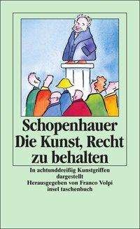 Cover for Arthur Schopenhauer · Insel TB.1658 Schopenhauer.Kunst,Recht (Book)
