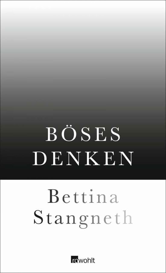 Cover for Stangneth · Böses Denken (Buch)