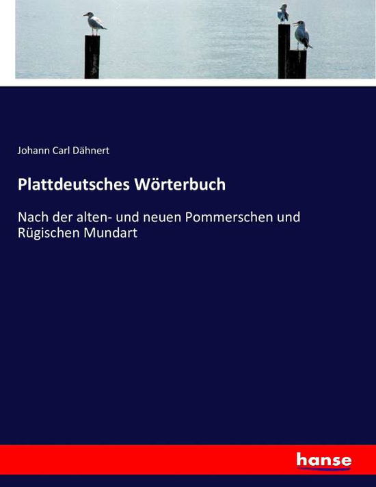 Cover for Dähnert · Plattdeutsches Wörterbuch (Book) (2016)