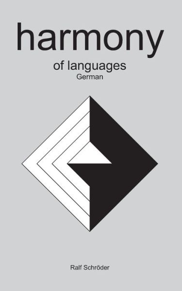 Cover for Ralf Schroeder · Harmony of Languages (Paperback Book) (2022)